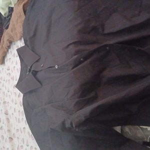 Black dress shirt george size 2xl